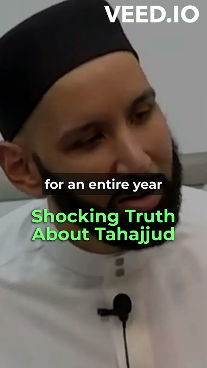 Tahajjud Is An Obligation On The Ummah (SHOCKING!)