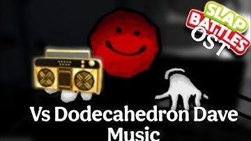 Vs Dodecahedron Dave Visualizer Music - Igottic | Slap Battles OST Evil Barzil Boss fight OST