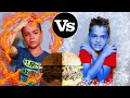 24 ЧАСА едим ГОРЯЧУЮ vs ХОЛОДНУЮ ЕДУ./24 HOURS eat HOT vs COLD FOOD.