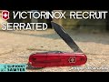 Victorinox Recruit Serrated Swiss Army Knife 0.2503 (53241) #supersaksaturday