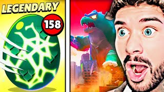 NEJVĚTŠÍ MONSTER EGG OPENING! (+godzilla event)