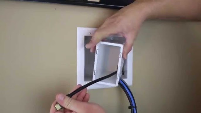 DataComm™ Recessed TV Install Kits - All Wires Hidden