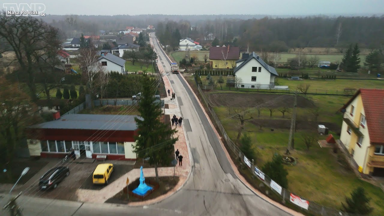 Nowy chodnik w Śmietankach.