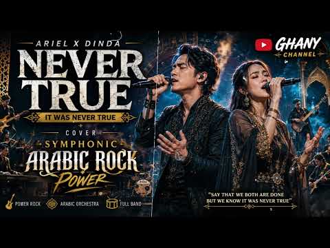 NEVER TRUE – Ariel x Dinda | Cover Symphonic Arabic Rock Power 🎸Ghany Channel