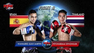 Wanmario Juan Martin (Spain) vs Petchmedmai Sitnonglek (Thailand)