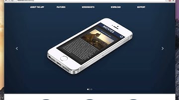 Single Page Design with Bootstrap, CSS, HTML5, JS & Parallax