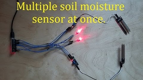 Multiple soil moisture sensor at once