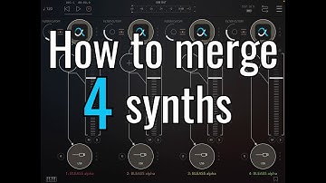 BLEASS Granulizer tutorial: how to merge audio signals via Multi-Bus (AUM / apeMatrix)