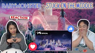 (Reactฉัน) BABYMONSTER - 'Stuck In The Middle' M/V เจ้าหญิงทั้ง 6(+1)!!! | SNACKKX CHANNEL