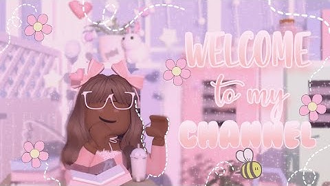 welcome to my ROBLOX channel (NEW intro) ‧₊˚✩