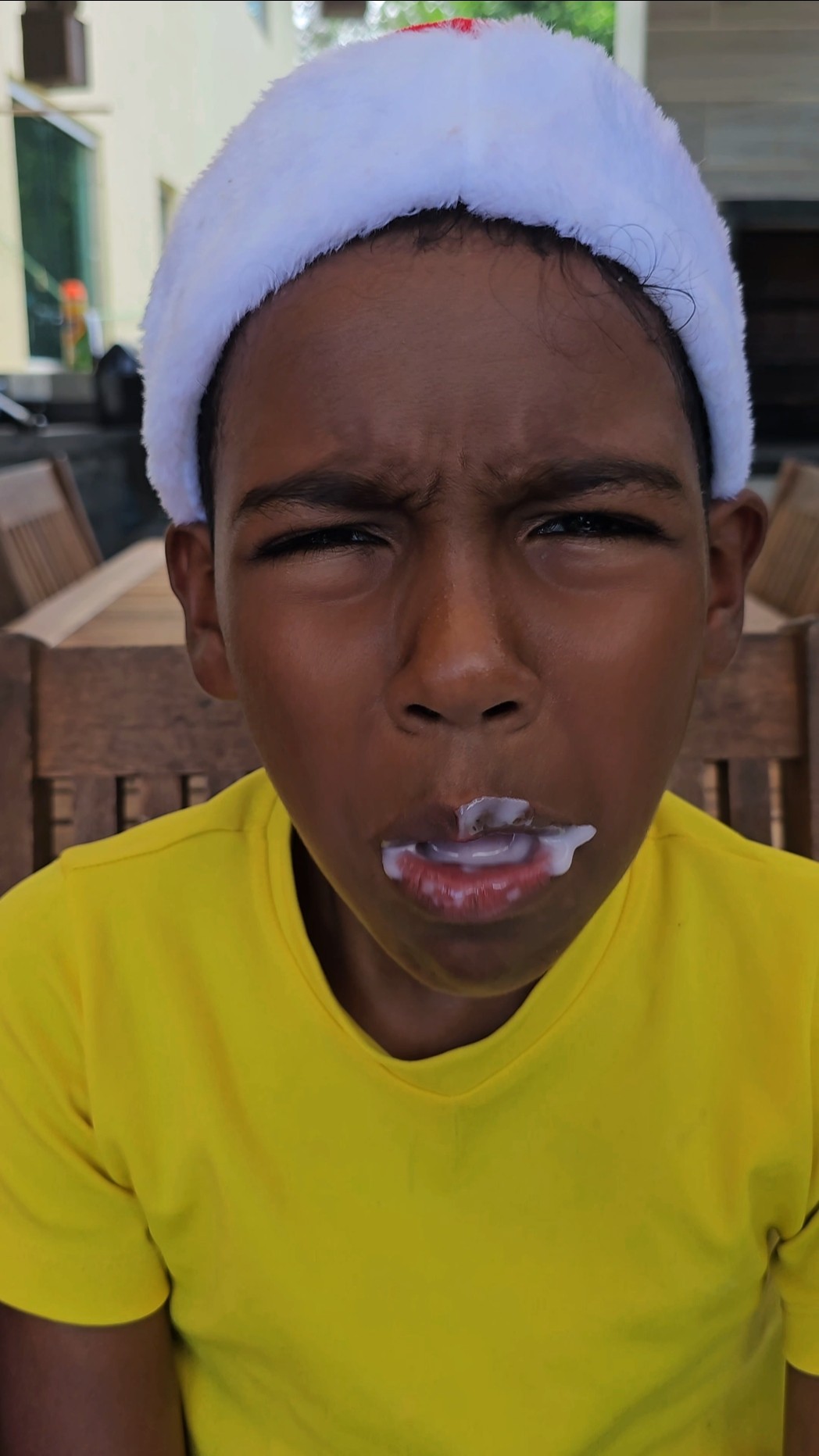 Papai Noel me Deu yogurt ???? #funny #comedy #funnyvideo