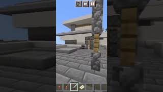 Exploring the Secrets of a Redstone Mansion in Minecraft #shorts