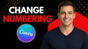 How to Change Numbering in Canva | Quick Formatting Guide