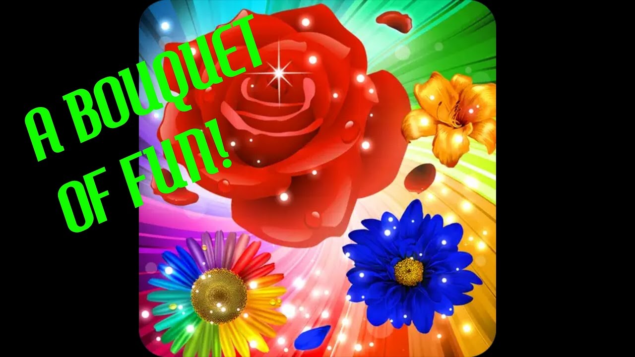 Flower Mania Match 3 first play video game review! A bouquet of fun