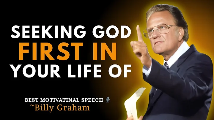Seeking God First in Your Life | Billy Graham ||  Speech #christianmotivation #billygraham