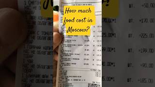 Is Moscow expensive? eating in MUMU restaurant. #mosow #prices #eating #lunch