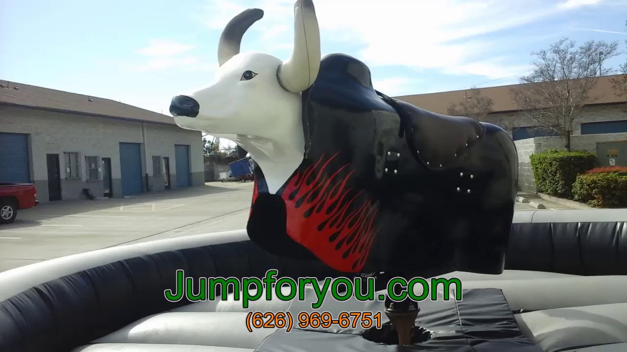 Mechanical Bulls Rentals in Los Angeles CA YouTube