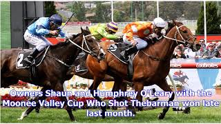Who shot thebarman scratched from melbourne cup