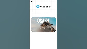 Osaka Japan Card #beautiful #codemagic #card #codepen #js #html #css #programming #animation