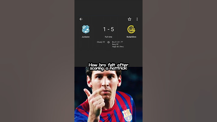 Bro scored a hattrick ☠️