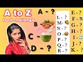 A to Z Food Challenge for 24 Hours in Hindi | A to Z Eating Challenge 🤮 |  X for ????🤦‍♂️ | Vlog