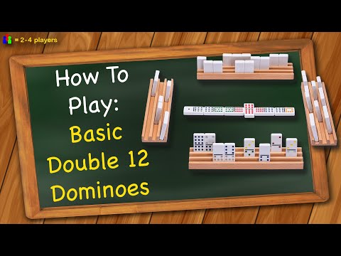 How to play Basic Double 12 Dominoes