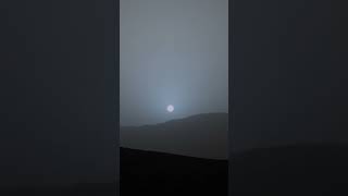 A Blue Sunset On Mars