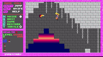 Jill of the Jungle - Episode 3: Jill Saves the Prince - Level 2: The Village (1992) [MS-DOS]