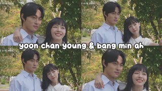 yoon chan young and bang min ah cute moments (delivery man)