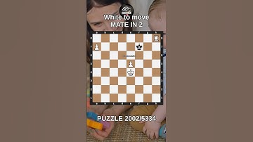 Chess puzzle series 🧩2002/5334 #chess #puzzle #learnchesstactics #magnuscarlsen #polgar #chessbooks