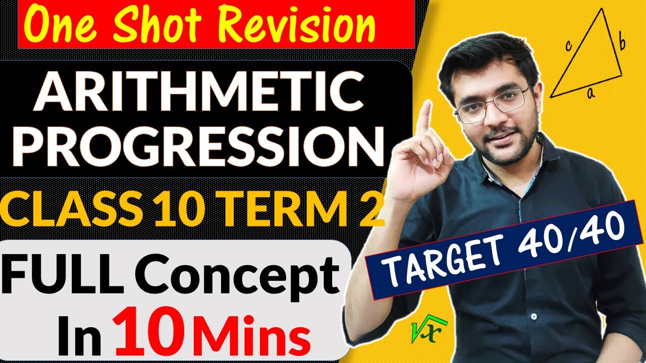 Arithmetic progression Quick Revision | AP | Quick bites | One Shot ...