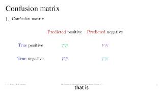 2-6 Evaluation Metrics for Binary Classification