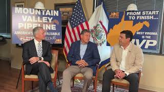 Manchin celebrates the official start of operations of the Mountain Valley Pipeline