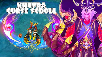 Khufra Curse Scroll Epic Skin Spotlight