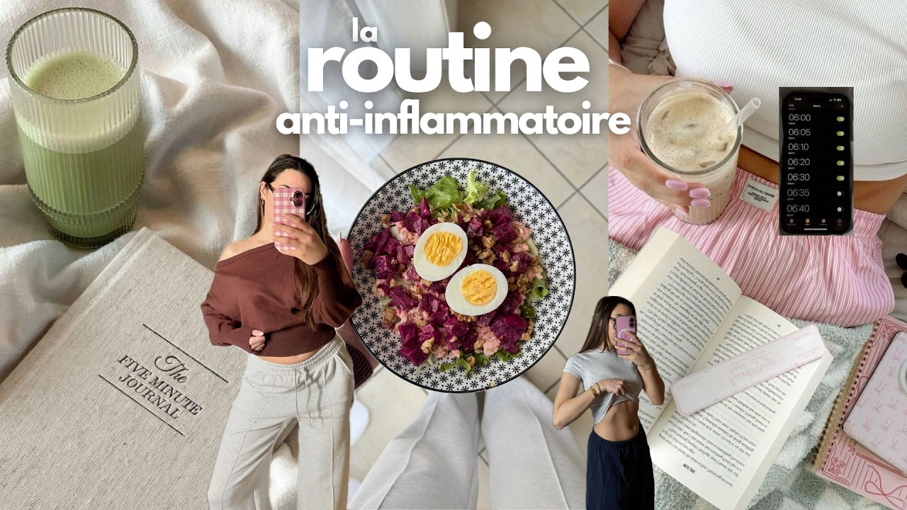 RÉDUIS TON INFLAMMATION ( création d'une routine saine et durable )