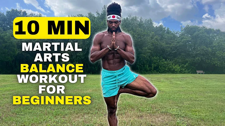 10 Min Martial Arts Balance Workout For Beginners | Easy Balance Exercises