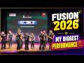 My Biggest Stage Performance | Fusion 2026 By Buskers
