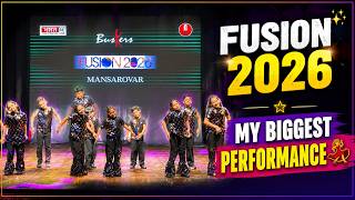 My Biggest Stage Performance | Fusion 2026 By Buskers