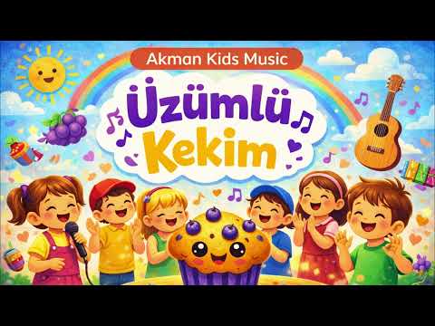 Üzümlü Kekim 🍇 (Cover)| Eğlenceli Çocuk Şarkısı | Akman Kids Music