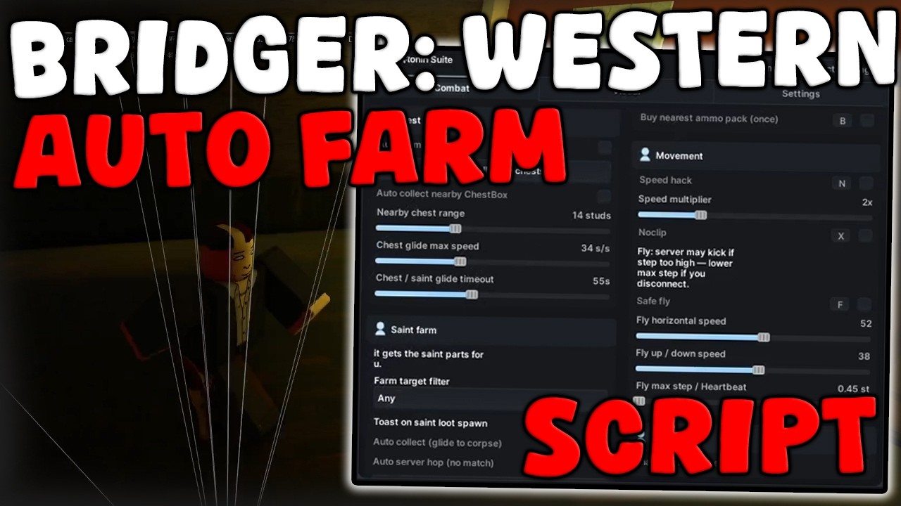 [🤠UPDATE 1] Roblox Bridger: Western Script Auto Farm, Auto Fish, Kill ...