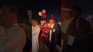 Zad World Global Man Christmas 2024 - 24, Midnight Candal Lights At Tabor Ashram, Kalyan