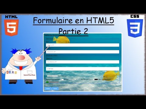HTML5 / CSS3 - 28 - Form part 2