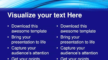 Blue Waves Abstract PowerPoint Templates Themes And Backgrounds Graphic designs