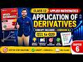 Exercise 6.1 Chapter 6 – Applications of Derivatives | (Q11 to Q20) | Applied Mathematics | Class 12