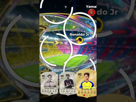 Yamal 🆚 Thiago Messi 🆚 Ronaldo Jr #shorts