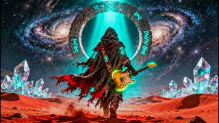 Night Driving Psychedelic Desert Rock Instrumental | Stoner Guitar Slow Groove