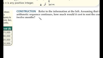 Algebra 2 Section 11 1 Arithmetic Sequences