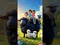 Baba Baba black sheep, Baby nursery videos #shorts #englishrhymes #trending #kidsfun