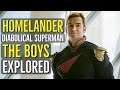 Homelander (DIABOLICAL SUPERMAN) The Boys Explored