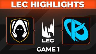 Th Vs Kc Highlights Game 1 2026 Lec Spring W3D2 Team Heretics Vs Karmine Corp